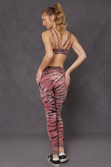 Women | Mini Tonal Stripe Bra | Multi Color Adire Wash 1