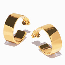 Max Earrings - High Polish | 18K Gold-Plated on Brass