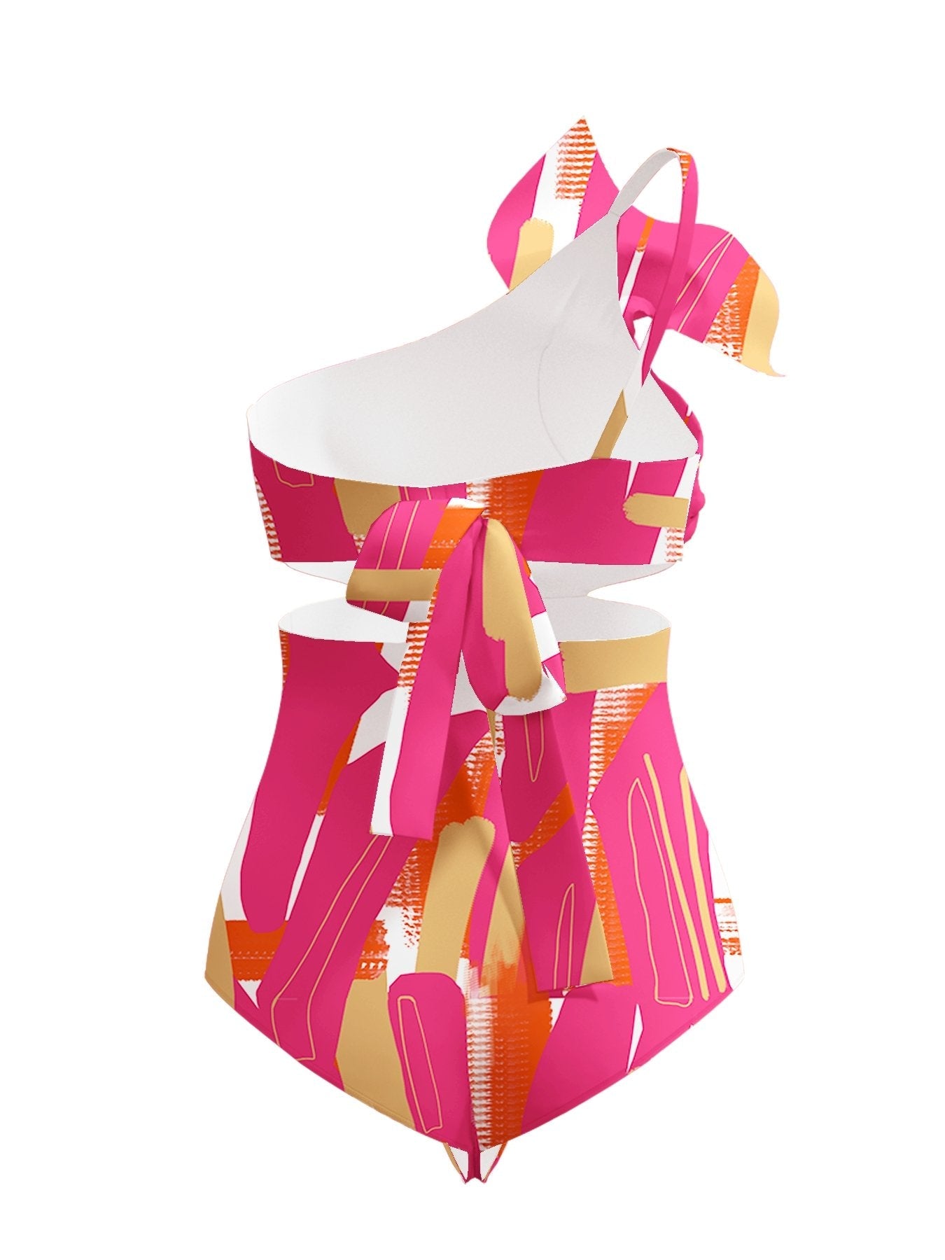 Nia Swimsuit - Abstract Rose - diarrablu