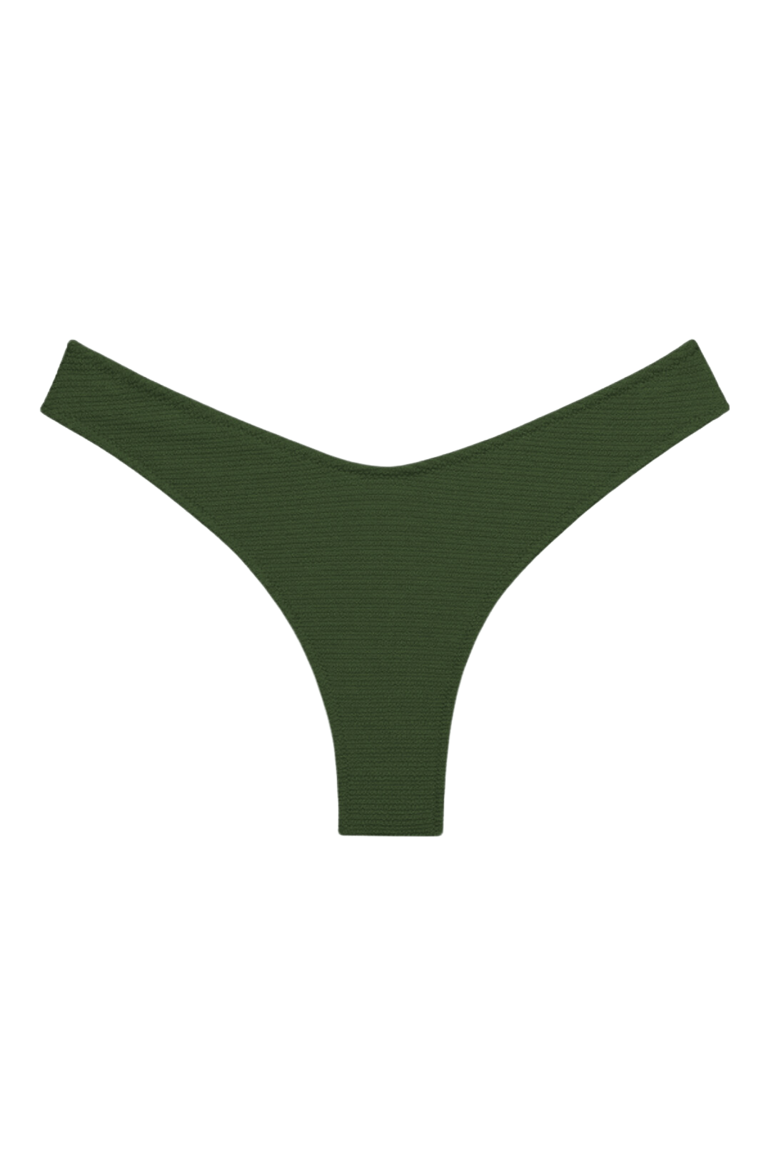 Lulu Bikini Bottom | Olive Micro Scrunch