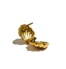 The Tiny Seashell Earrings | 18Kt Gold Vermeil