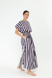 Delia Skirt | Cabana Stripe