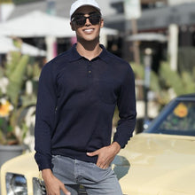 Men | Knit Polo | Navy