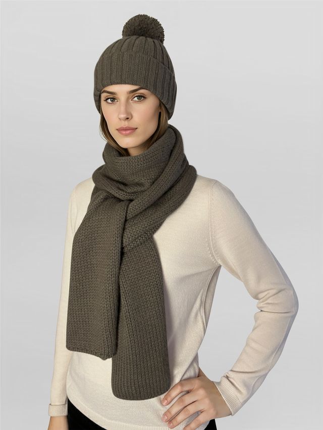 Unisex | Davos Scarf | Moss