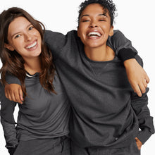 Modal Jersey Pajama Top | Gray/Black