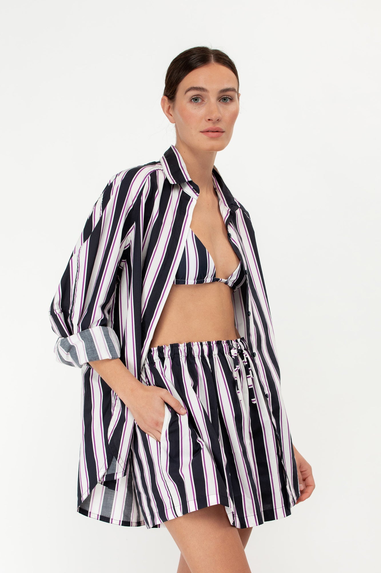 Paseo Shirt | Cabana Stripe