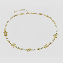 The Pave Butterfly Collar Necklace | Gold Vermeil