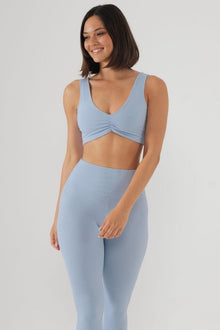 Kim Variation Bikini Top | Peri Rib