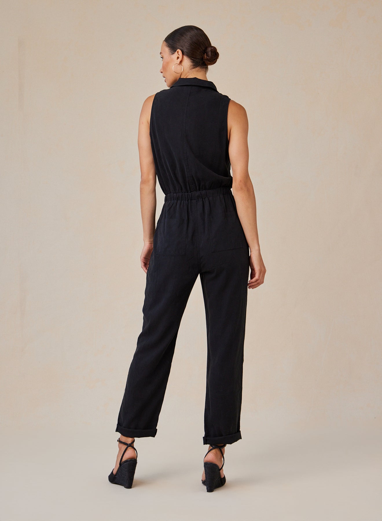 Pocket Jumpsuit | Vintage Black