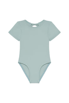 Kids | Short Sleeve One Piece | Powder Blue