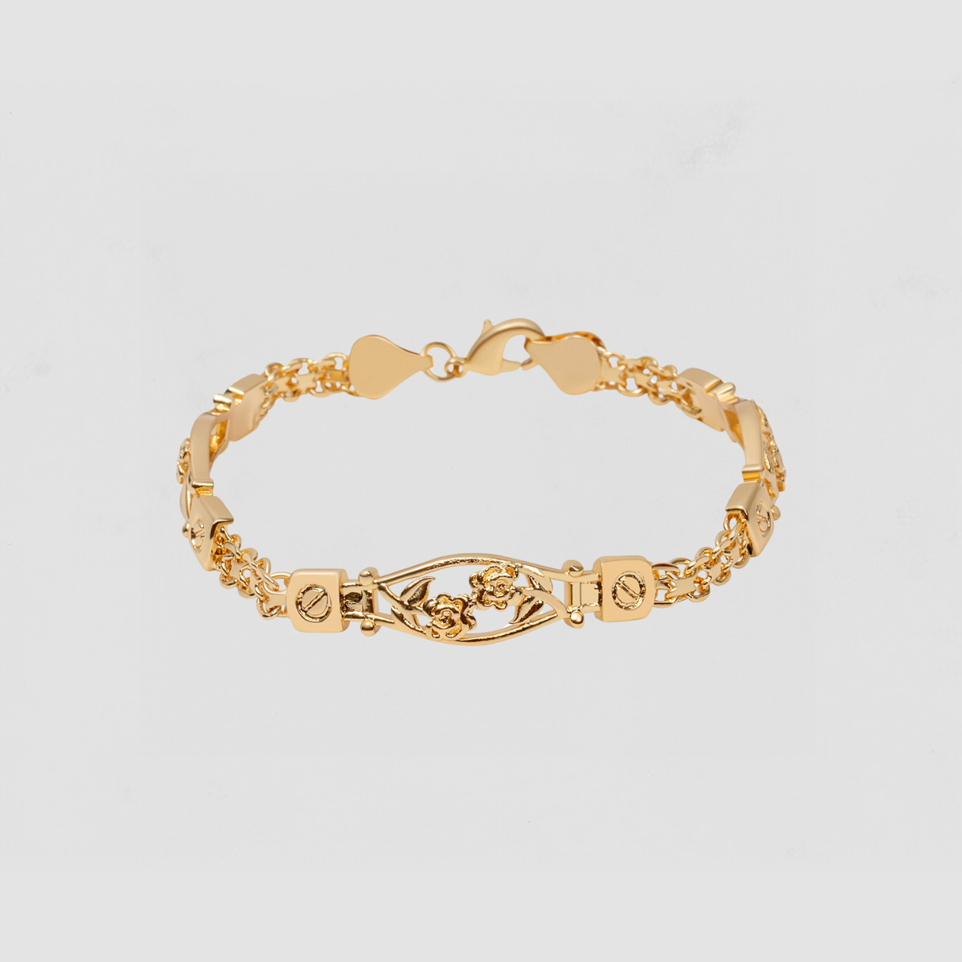 The Precious Rose Heirloom Bracelet | Gold