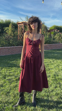 Juliette Dress | Merlot