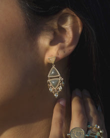 Wind Chime Earrings | 14K Yellow Gold Vermeil