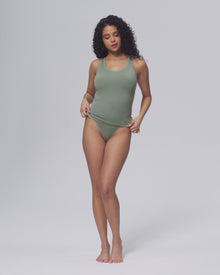 Racerback Tank Top | Cool Gray
