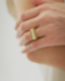 Panini Ring | Black Onyx/Cubic Zirconia | Gold