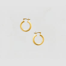 The Medium Ravello Hoops | Gold Vermeil