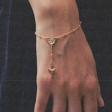 THE ANGEL CROSS ROSARY BRACELET - The M Jewelers