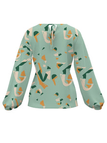 Reem Top - Saly Vert - diarrablu