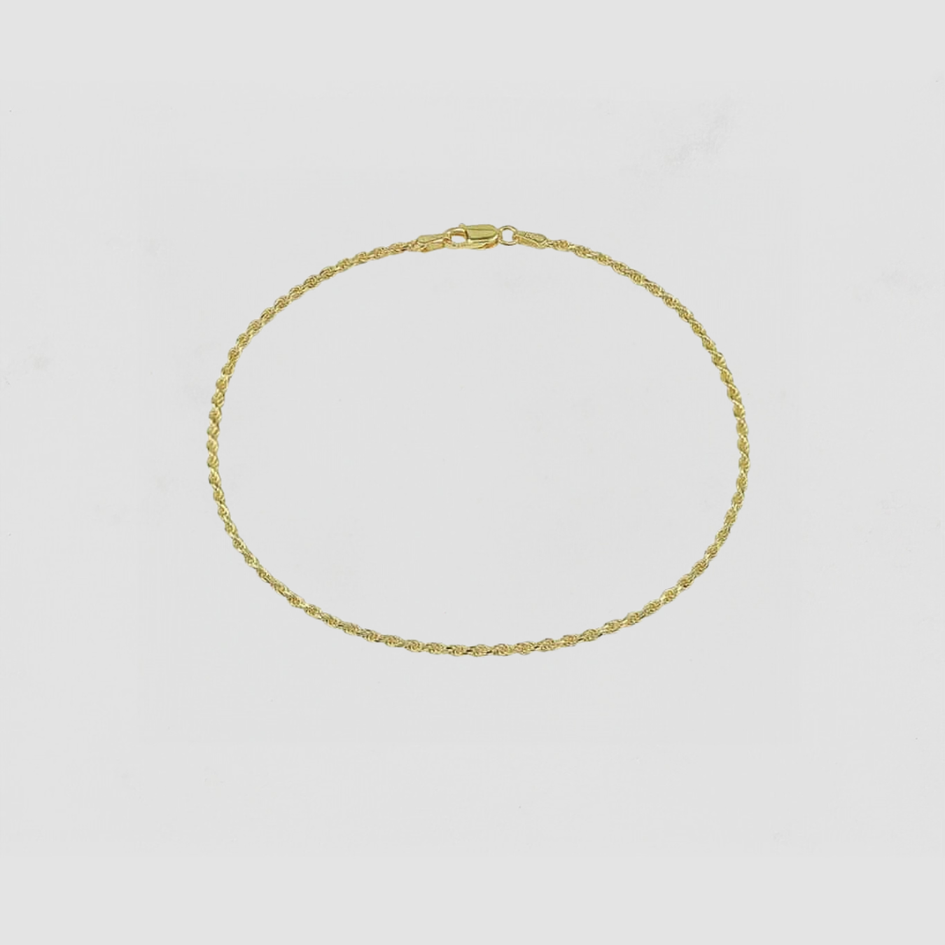 The Rope Bracelet | Gold