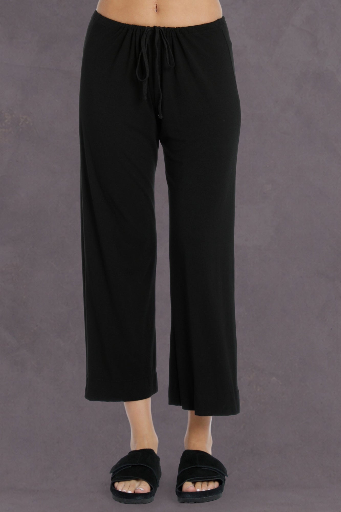 Women | Drawstring Relaxed Skipper | Black