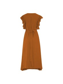 Rukia Dress RUST - diarrablu