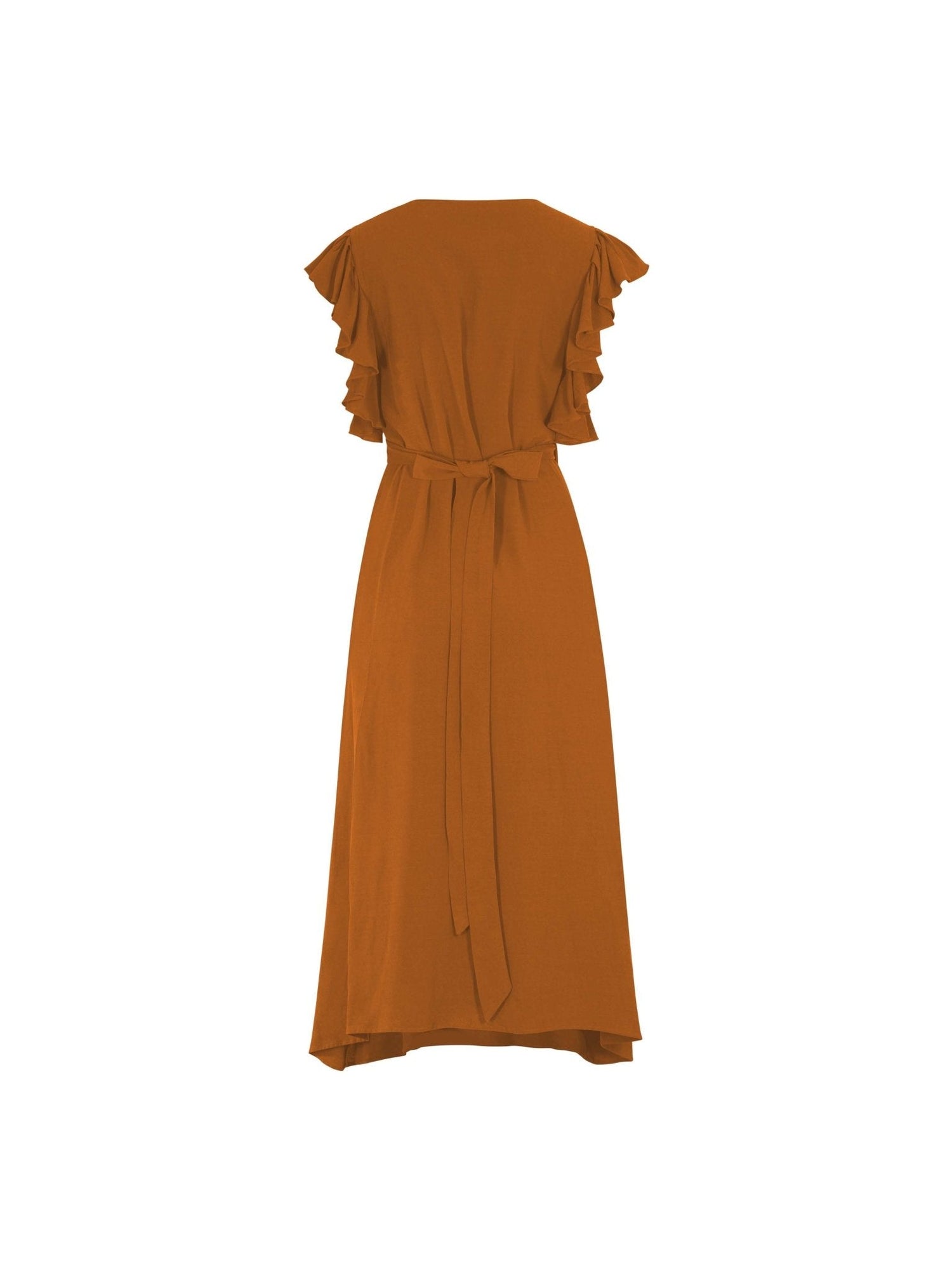 Rukia Dress RUST - diarrablu