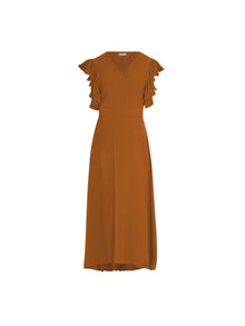 Rukia Dress RUST - diarrablu