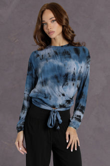 Women | Wrap Around Blouse | Cloud Wash 1