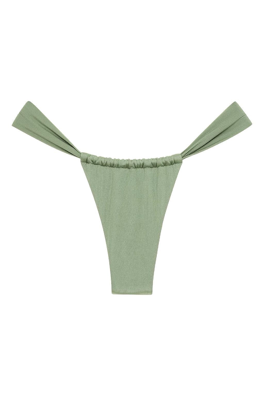 Sandra Bikini Bottom | Sage Green Rib