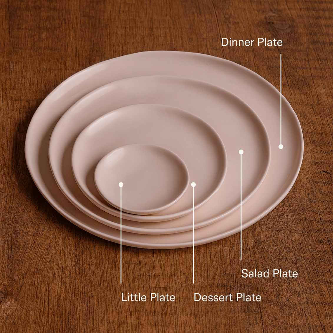 Salad Plates | Stone Blue