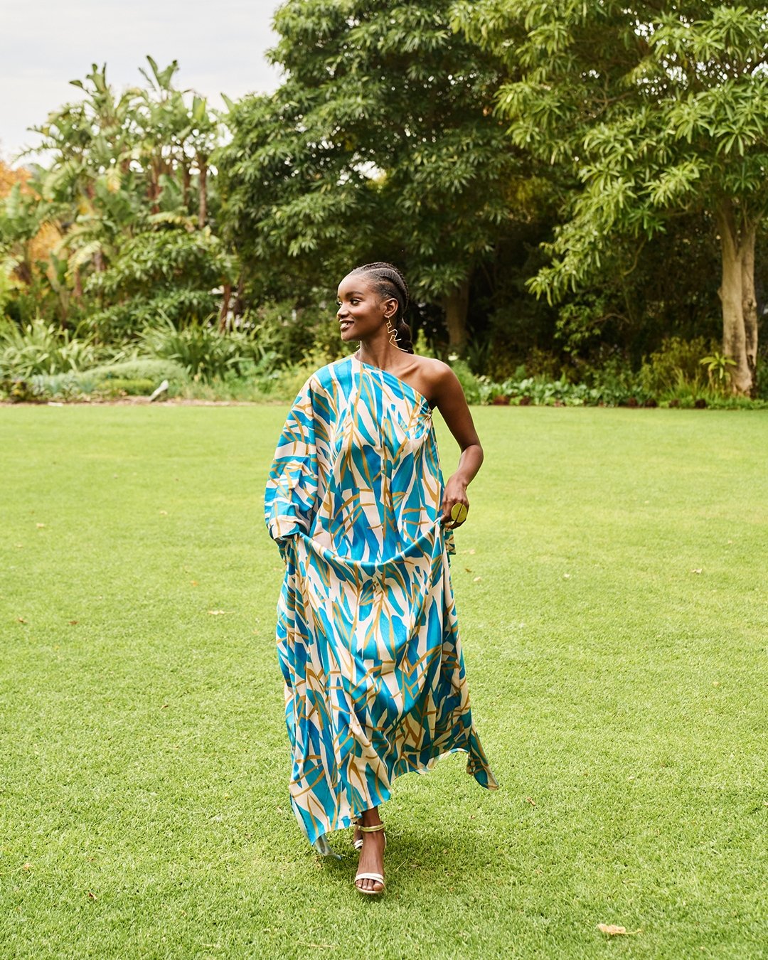 Satu Dress - Blossom Teal - diarrablu