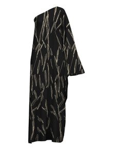 Satu Dress - Scribble Noir - diarrablu