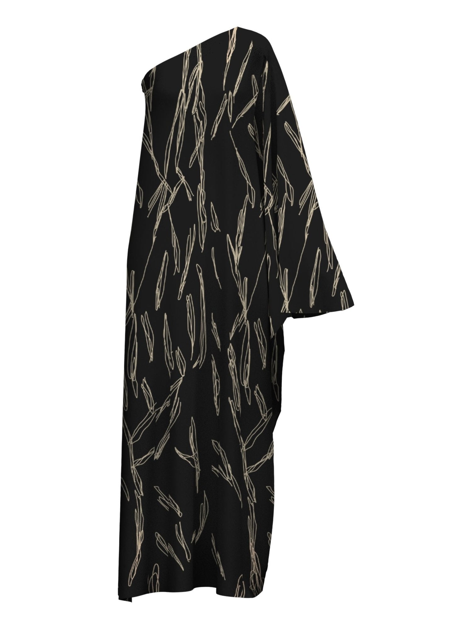Satu Dress - Scribble Noir - diarrablu