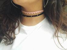 Beaded Choker | Silver/Black