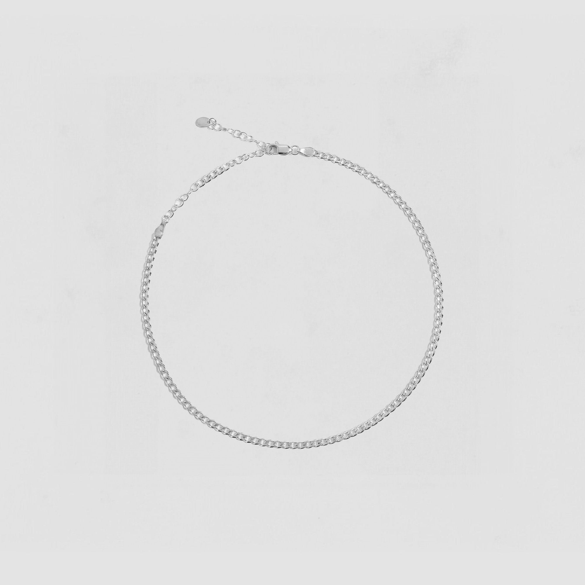 The Curb Chain Choker | Silver