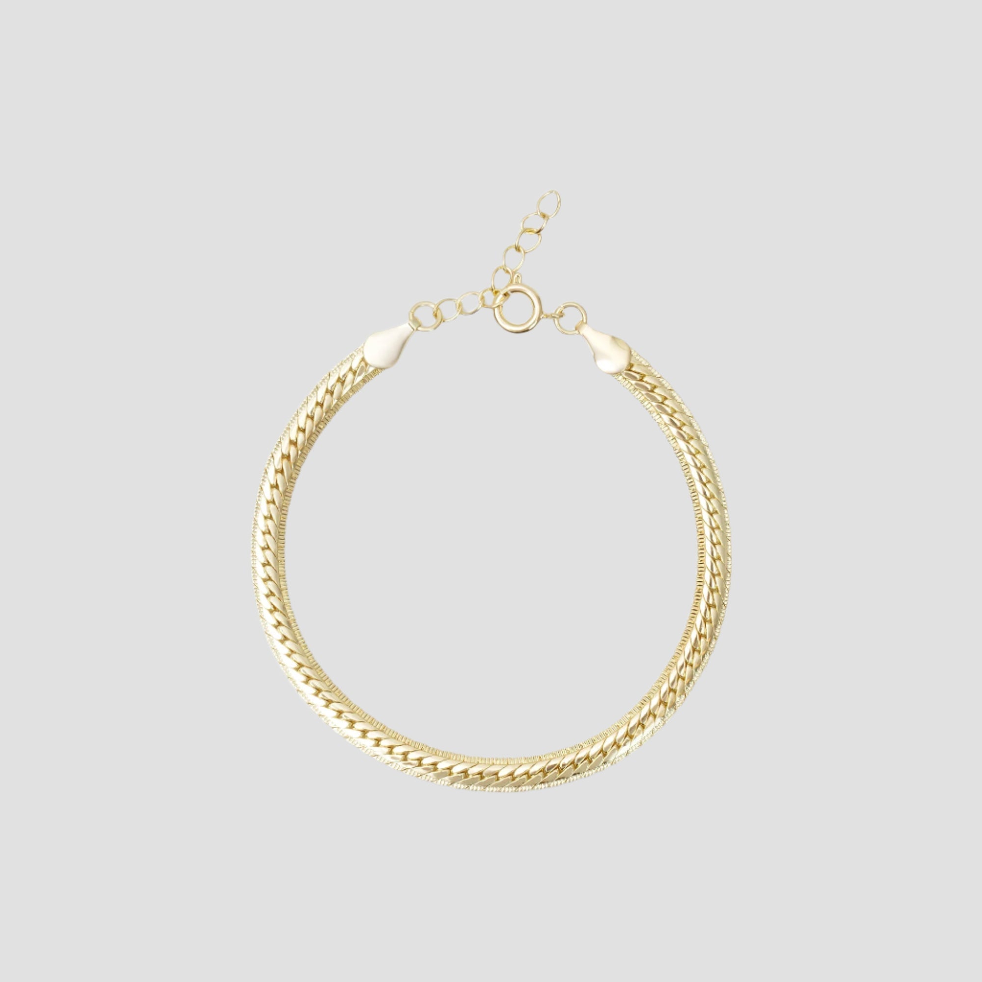 THE KNITTED CUBAN LINK BRACELET - The M Jewelers
