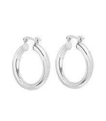 THE LARGE RAVELLO HOOPS - The M Jewelers