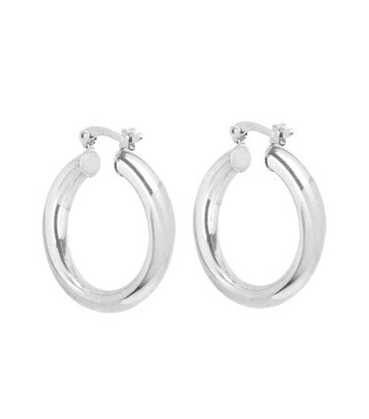 THE LARGE RAVELLO HOOPS - The M Jewelers