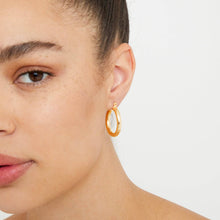 The Medium Ravello Hoops | Gold Vermeil