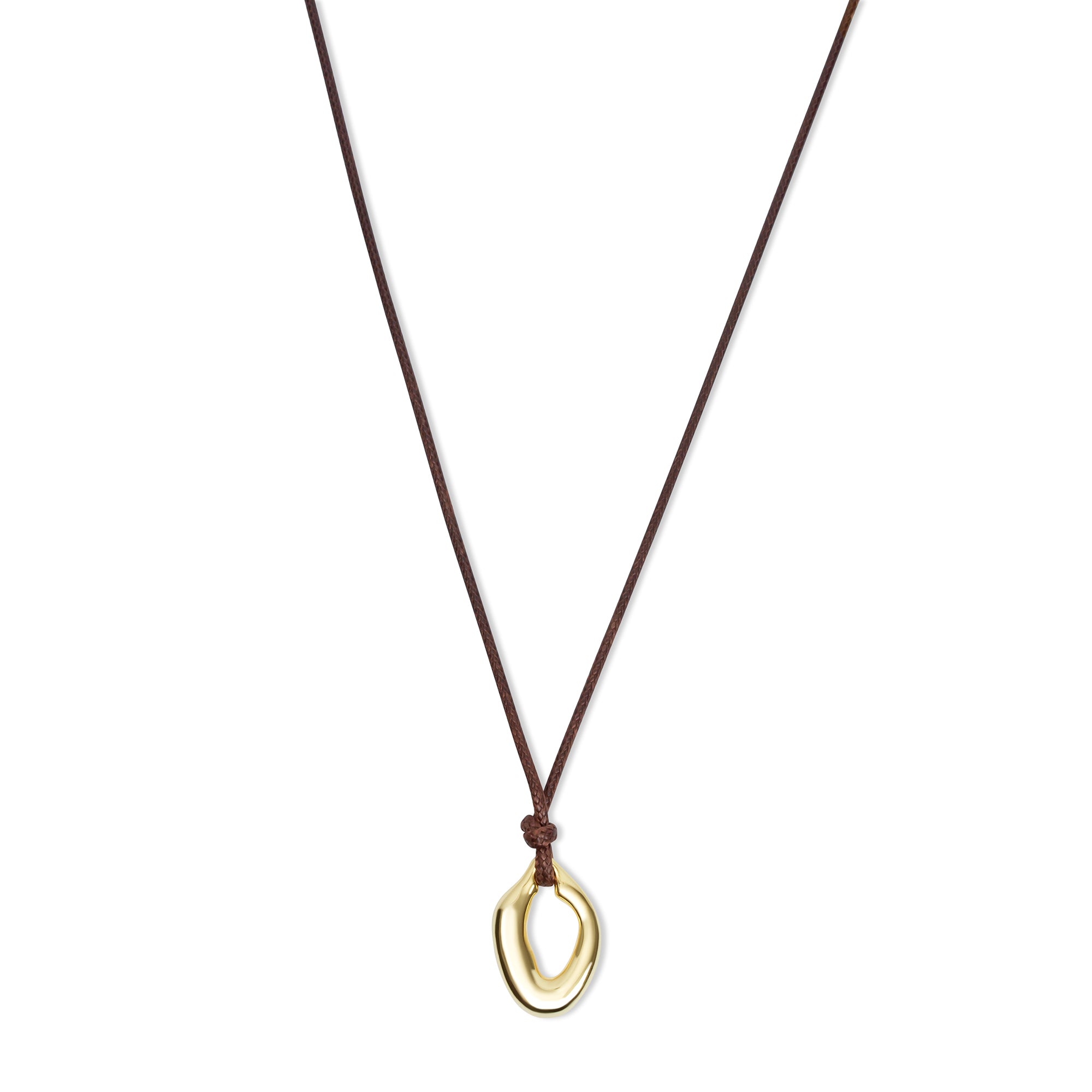 THE ANIA CORD PENDANT NECKLACE - The M Jewelers