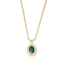 THE EMERALD HEIRLOOM PENDANT NECKLACE - The M Jewelers