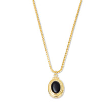THE ONYX HEIRLOOM PENDANT NECKLACE - The M Jewelers