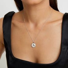 The Zodiac Medal Necklace Capricorn | Sterling Silver