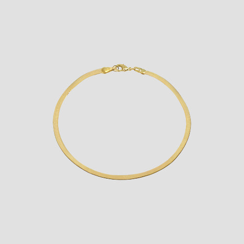 The Flat Chain Anklet - The M Jewelers
