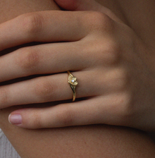 THE DAINTY PEARL HEART HEIRLOOM RING - The M Jewelers
