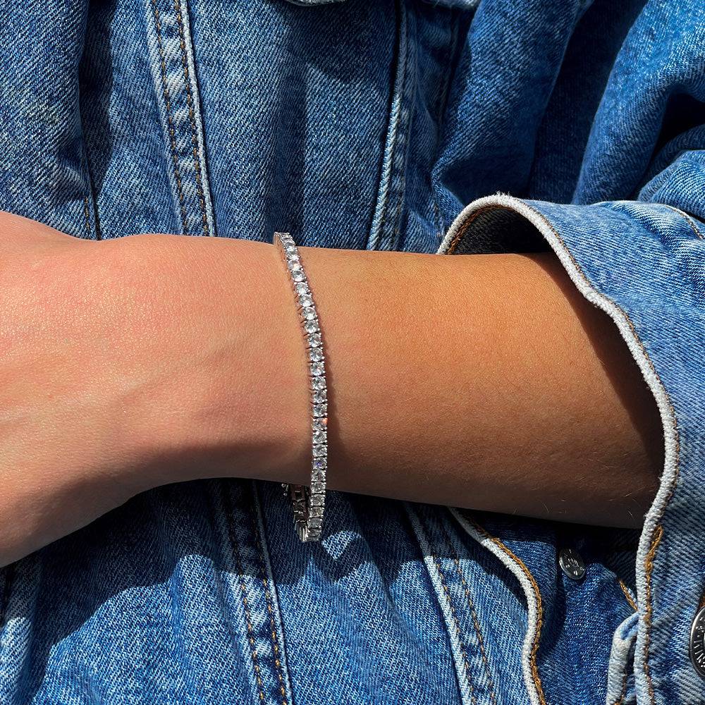 THE PAVE' TENNIS BRACELET - The M Jewelers