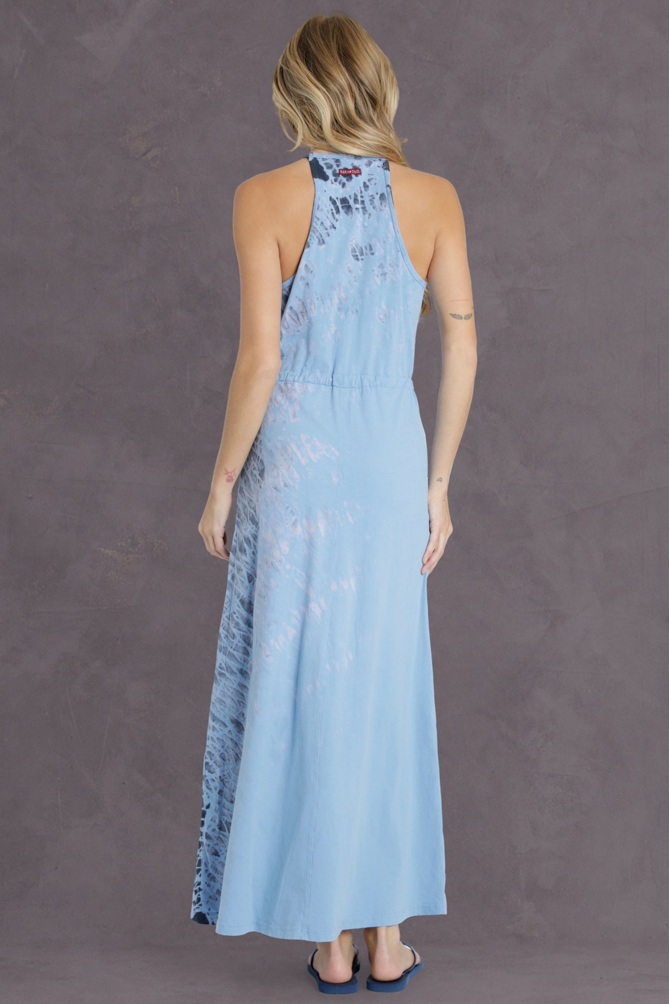 Women | Cross Front Maxi Dress | Diagonal Butterfly Wash 9