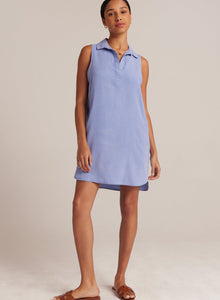 Sleeveless A|Line Dress | Peri Blue