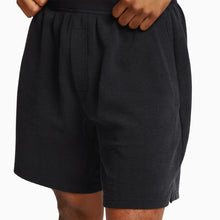 Modal Waffle Spa Short | Black