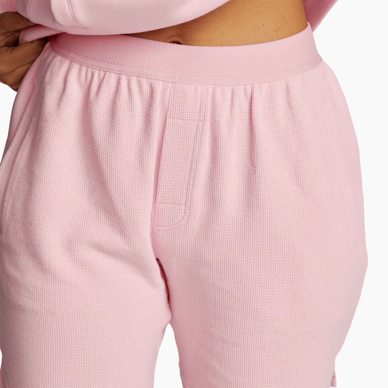 Modal Waffle Spa Short | Flamingo